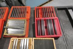 6" Parallels Assorted Heights From 1/2"-1-5/8" Thickness 1/8, 1/4, 1/16