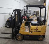 Hyster S30XL Forklift Truck, 3350 lb Capacity, Propane, Triple Mast, Side Shift, 42" Forks