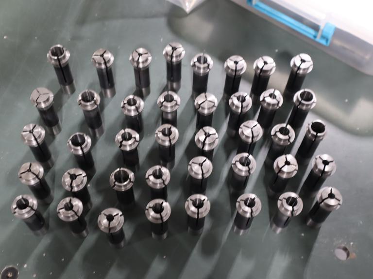 Hardinge & More - TF16, B12 Citizen Collets .026"-.505" & SD125R B12 Guide Bushings.157"-.505"