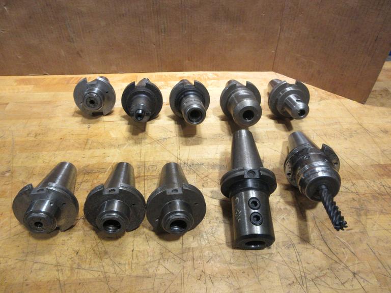 CAT50 Ridged Endmill & ER32 Collet Toolholders