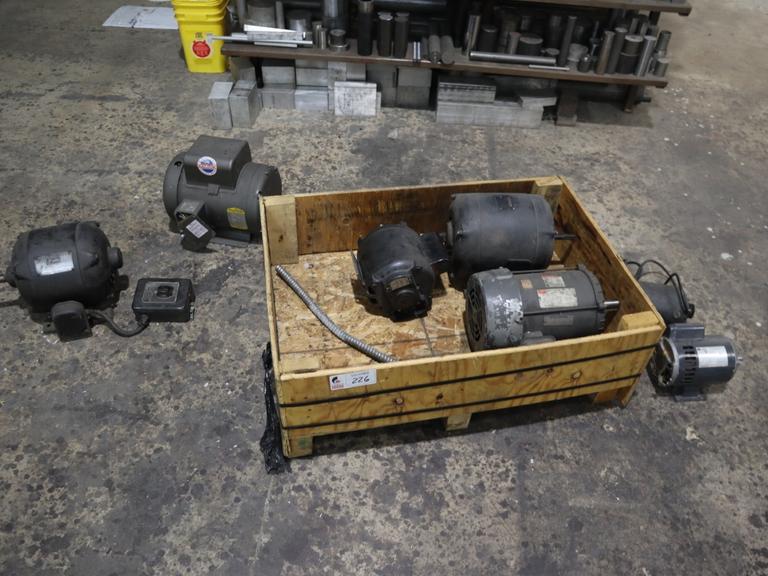 Electric Motors In Crate