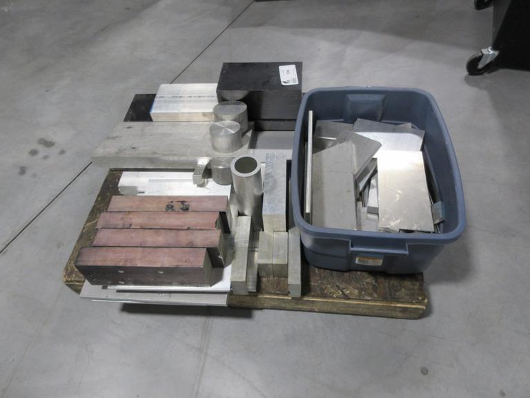 Miscellaneous Aluminum - Bar Stock, Round, Sheet & More! 400Lbs