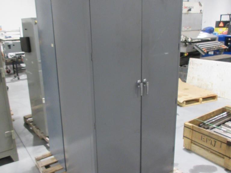Steel Cabinets - 2-Door, 4-Shelf (2)