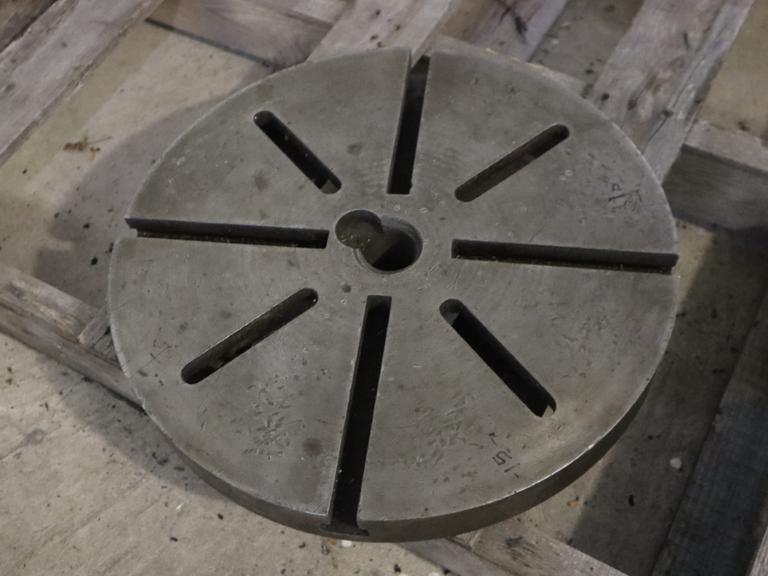 16" T-Slotted Face Plate