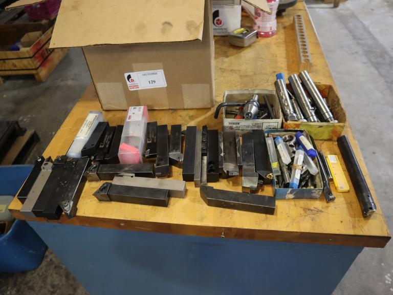 Lathe Tooling, 1" Inserted Stick Tooling, Boring Holders, Drill Chucks and More