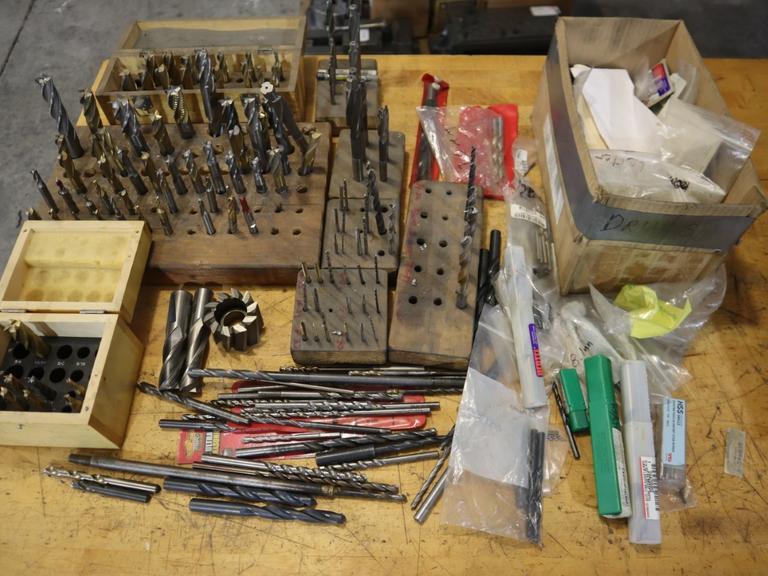 Drills - Assorted (Some End Mills Too)