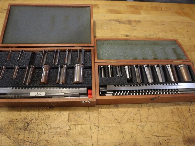 Dumont and Minuteman Keyway Broaches in Wood Cases