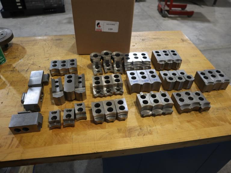 Rovi 8" 3-Jaw Steel Serrated Chuck Jaws