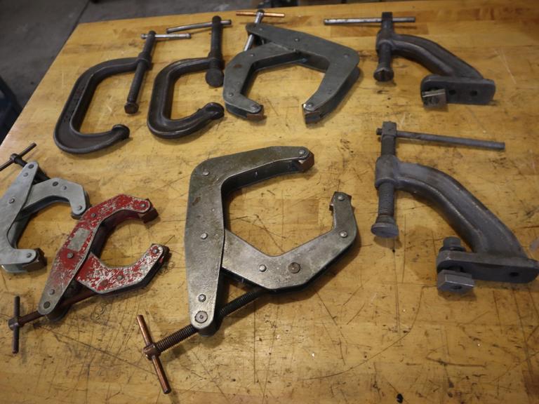 Clamps, Kant Twist, C-Clamp, T-Slot Mounted