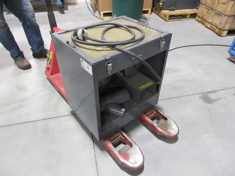 Aget #520 Dustkop & Mistkop Dust Collector Recirculating 4" Inlet