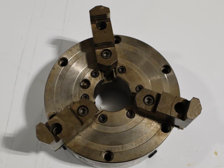 Buck Forkardt D1-5 8-1/4" 3-Jaw Adjustable Lathe Chuck USA MADE A002083002