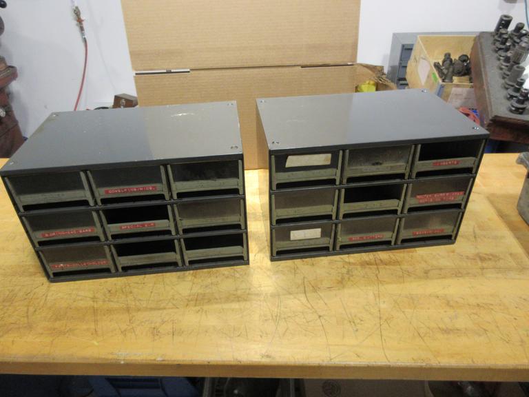 Stackable 9 Drawer Storage Bin Cabinet (2)
