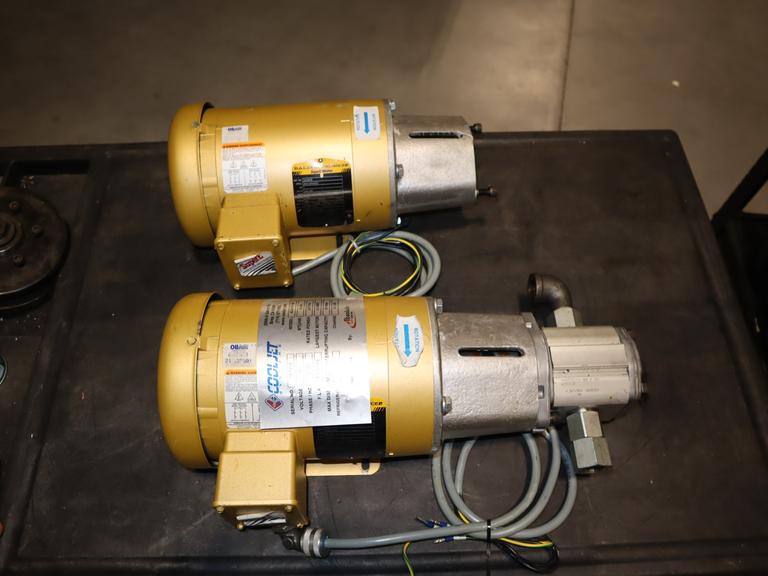 Baldor-Reliance Motor's CEM3546, 1HP, 1760RPM, 3PH (2) & Marzocchi Gear Pump - ALP2A-D-30 10GPM, 2600PSI