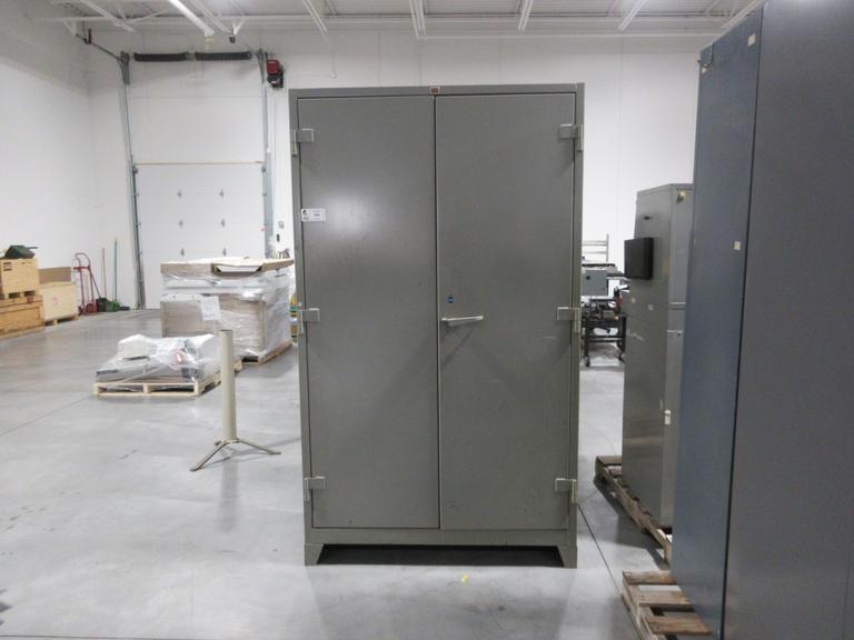 Heavy Duty Locking Cabinet- 2-Door, 4-Shelf