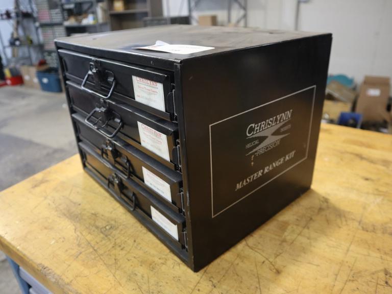 Chrislynn 4 Drawer Metal Case of Helical Insert Master Kit