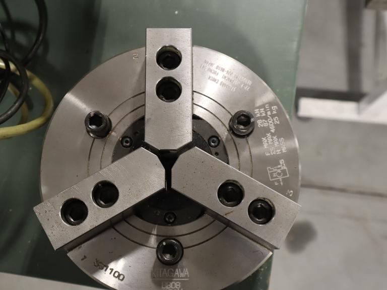 Kitagawa BB08 8" 3-Jaw Lathe Chuck, M72 P1.5 Thread A2-6