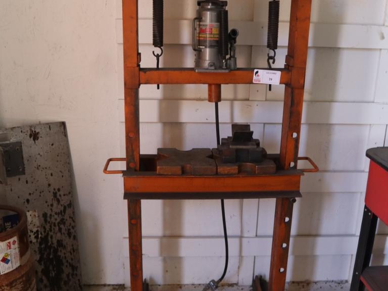 H-Frame 20 Ton Shop Press