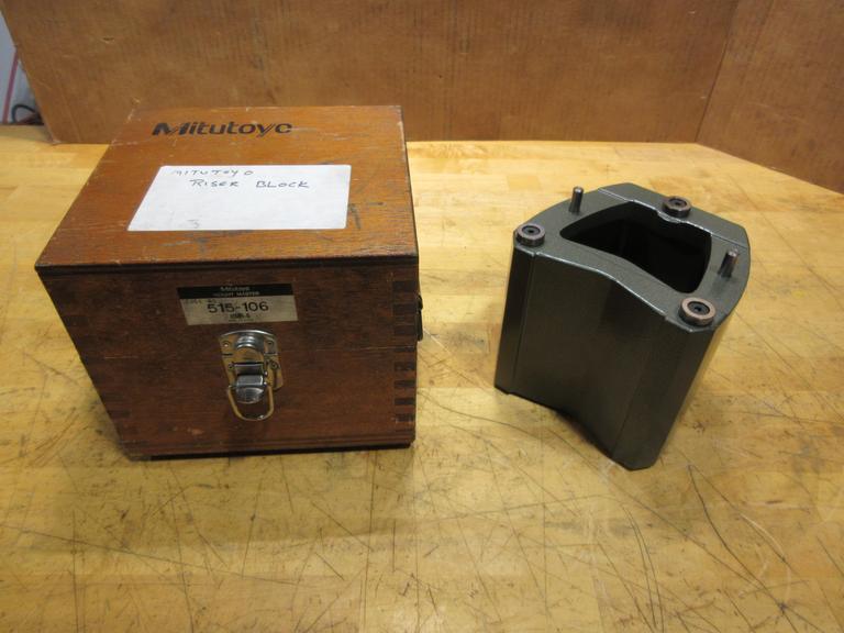 Mitutoyo 6" Riser Block In Case
