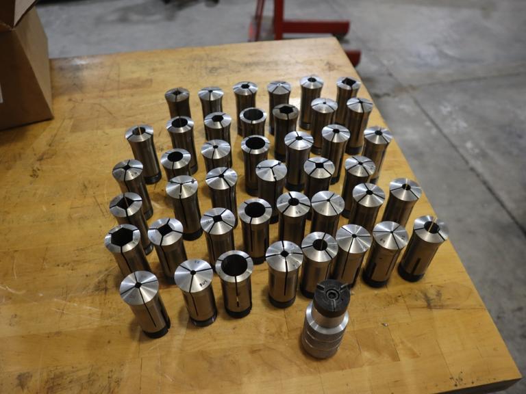 5C Collets, Assorted Shapes and Sizes with Wrench