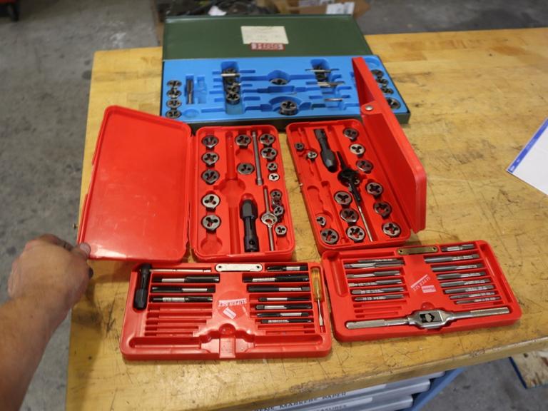 Hanson Tap & Die Sets in Cases and Other