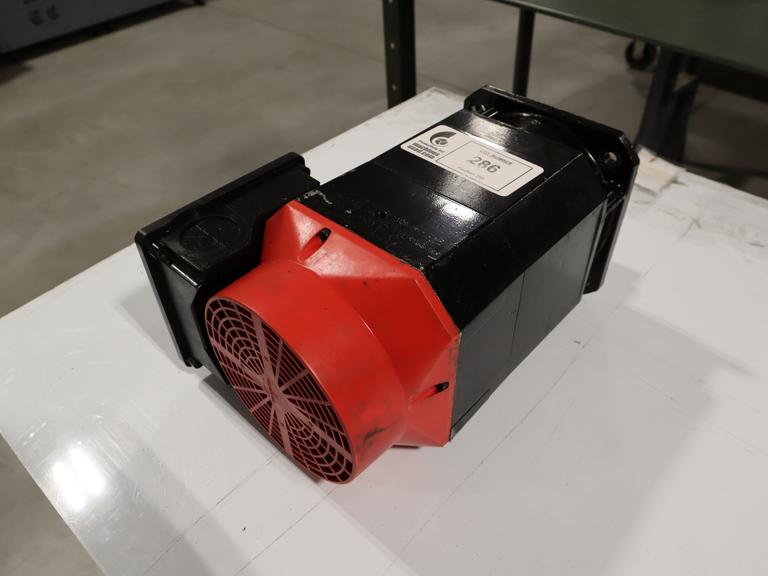 Fanuc AC Servo Motor - 1-1/8" Shaft,  5.25"x5.25" Mounting Pattern