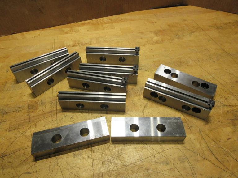 6" Vise Hard Jaws (10)