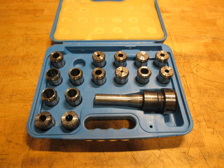 SYIC R-8 Quick Change Collet Set in Plastic Case