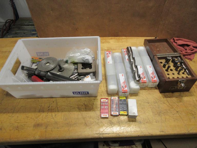 Assorted Tooling HSS - Reamers, Endmills, Drills, Slitting Saws, Carbide Inserts & More!!