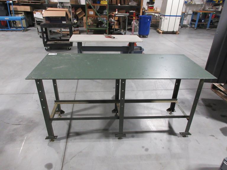 Heavy-Duty Steel Work Bench