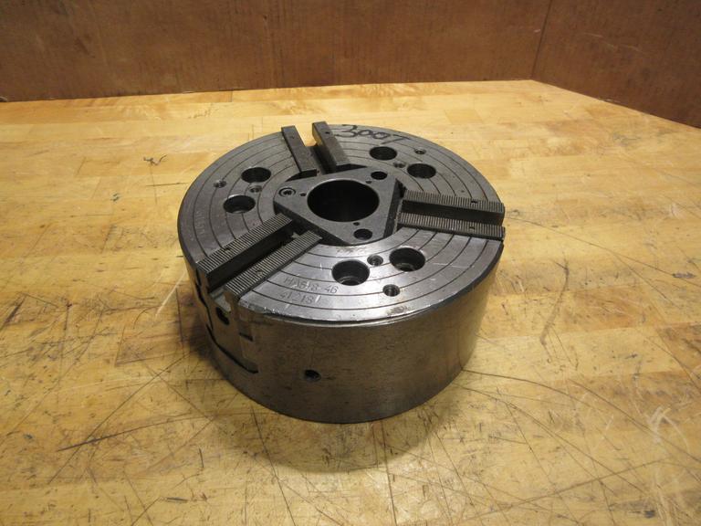 MMK 8" HA5-8-46 3-Jaw Power Lathe Chuck