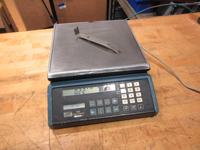 GSE 625 Parts Counter