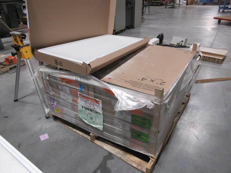 Cooper Recessed Lighting 2' x 4' LED Shop Lights (13) BRAND NEW!!!