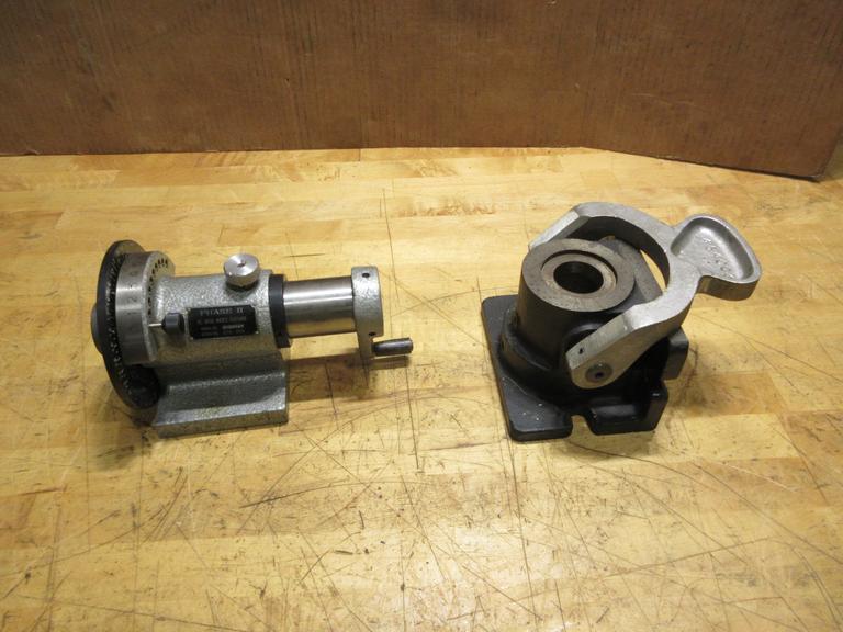 Phase II 5C Spin Indexer & Vertical/Horizontal 5C Fixture W/ Manual Clamping