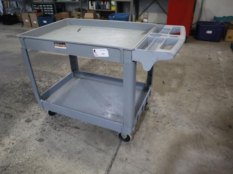 Plastic Rolling Utility Cart