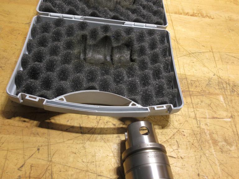Kennametal HSK63 Tool Holder Rotational Alignment Standard, KM63-GB7060 K00246, In Plastic Case