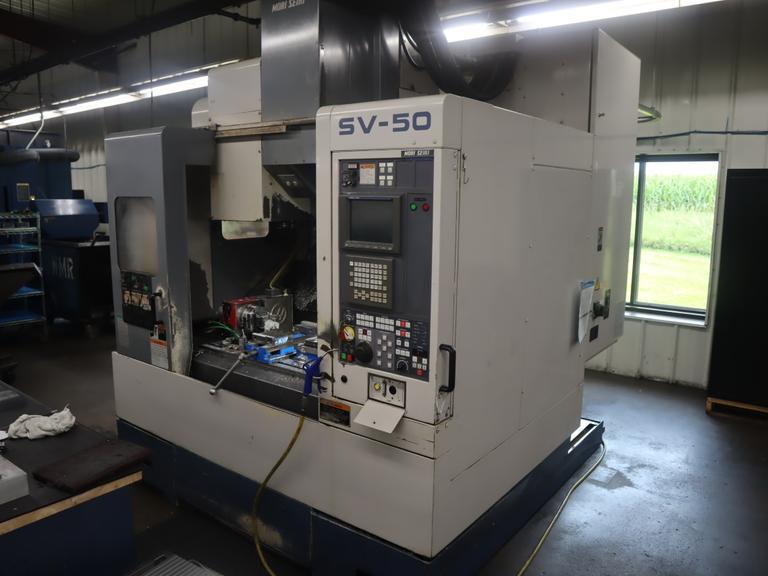 Mori Seiki SV-50 CNC Vertical Machining Center, 10K Spindle, 20 Station ATC