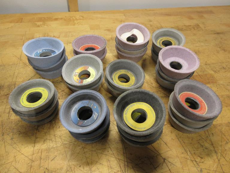 Assorted Grinding Cup Wheels - Norton & Other Brands