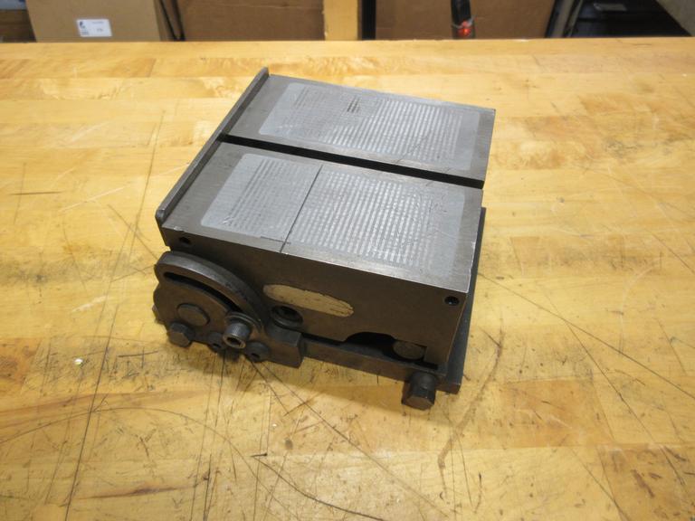 Magnetic Sine Chuck - Manual Fine Pull - 6"x6" Table