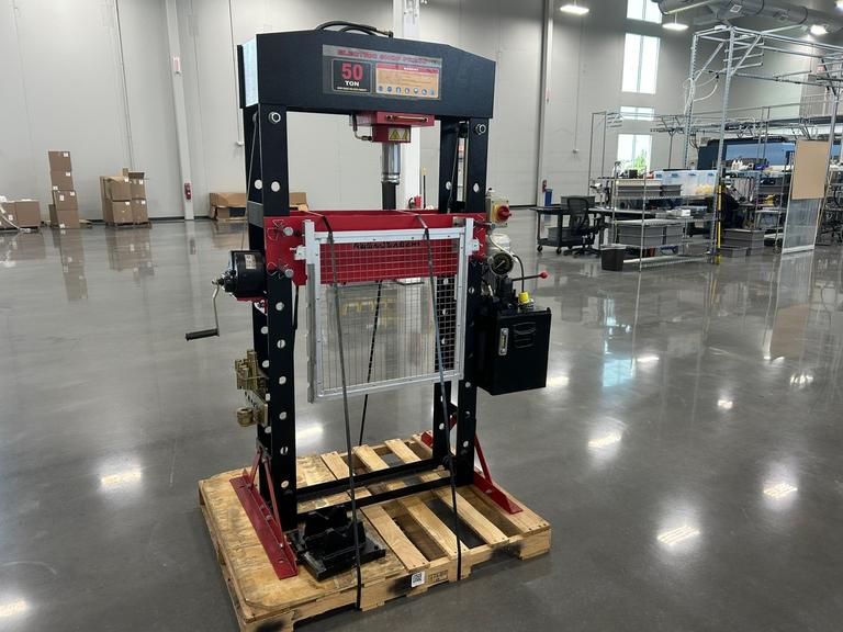 Redline RE50T-E 50 Ton Electric Shop Press
