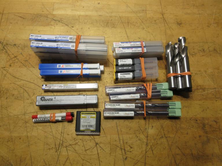 Nachi, Walter, Sumitomo - Carbide & HSS Drills - Some TSC 