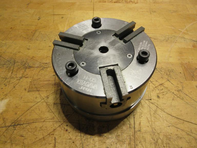 Kitagawa N-05 5" 3-Jaw Power Lathe Chuck