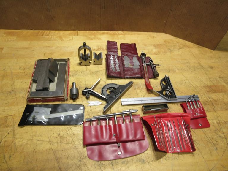 Various Setup & Measuring Equipment , Hole Gauges, V-Blocks, Files & More!!