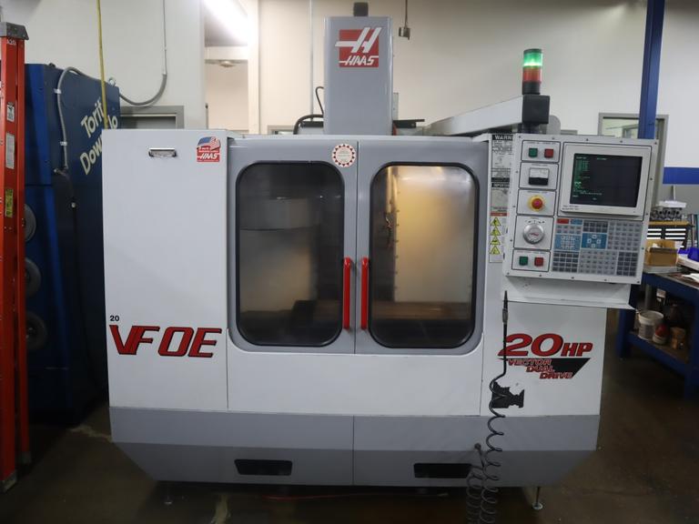 Haas VF-0E CNC Vertical Machining Center, 15K Spindle, 20 Station Carousel Tool Changer, High Speed Machining