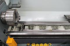 Clausing Metosa C 1765 Model Engine Lathe, Aloris Tool Post, Tailstock, Steady Rest, Sony 2-Axis DRO