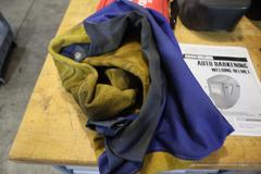 Welding Supplies, (1) Auto Darkening Helmet, (1) Regular Welding Helmet, First Aid Kits and More