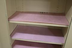 Metal Cabinet 2 Door, 5 Adjustable Shelves