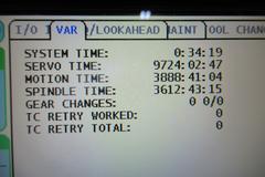 Haas VF-8 CNC Vertical Machining Center, 64" x 40" x 30", CT40, 15K RPM, Probing, TS Coolant, 40 ATC