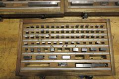 Generic Gauge Block Set (3) .050" - 4" Almost Complete - In Case