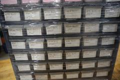 Multi Bin Cabinet with Drills and Reamers