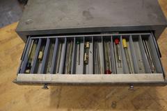 Huot Drill Index Fractional, with Contents of Reamers